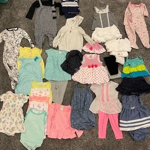 Baby girls 9 month bundle- summer wardrobe